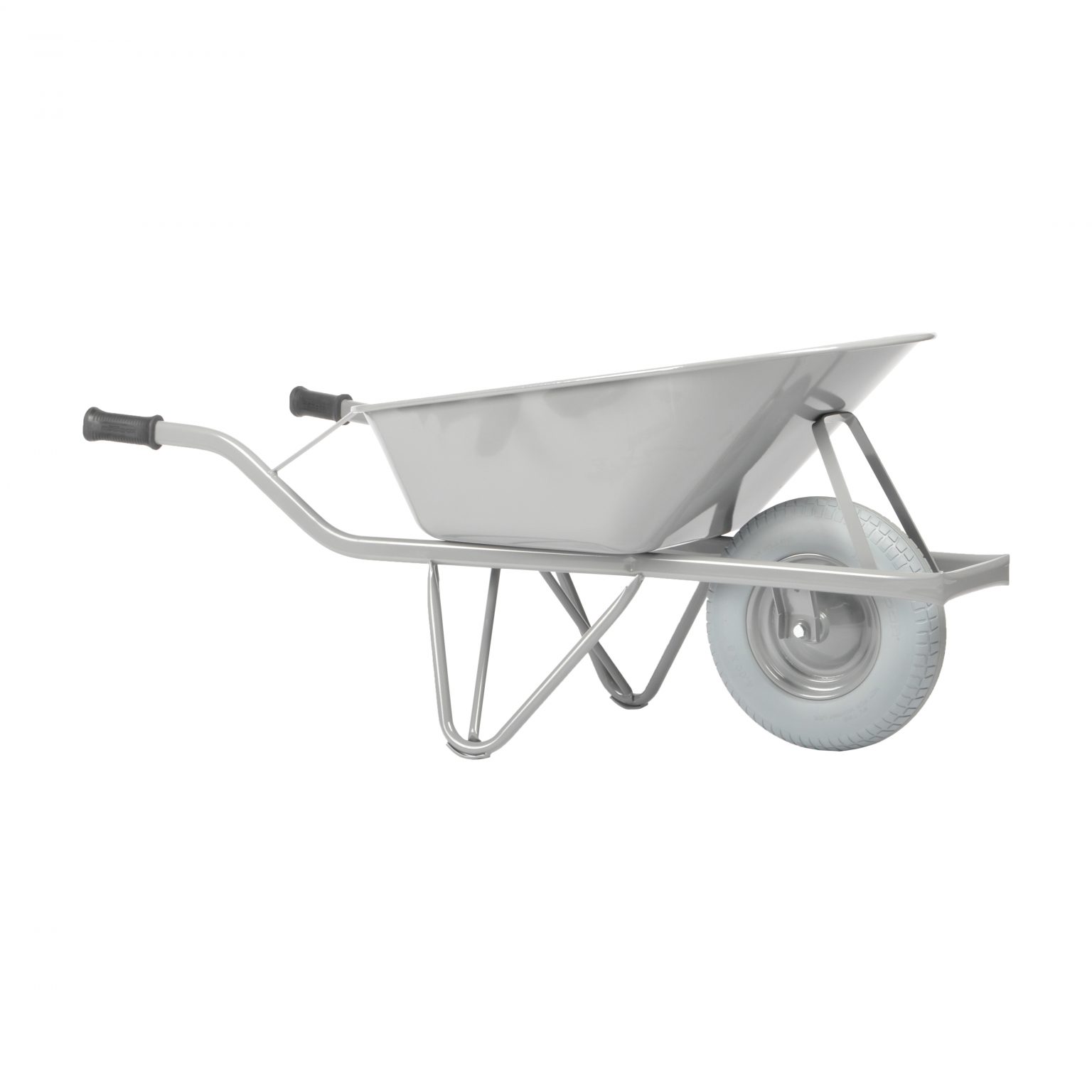 10852 Standard builders wheelbarrow with puncture proof tyre, load