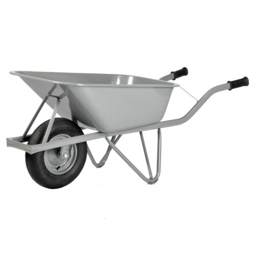 14133 Standard builders wheelbarrow with pneumatic tyre, load capacity