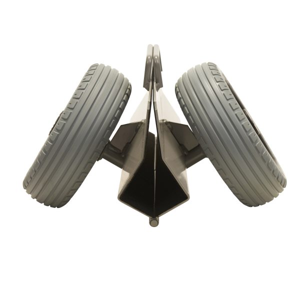 14185 Rouleur porte panneaux 125 mm avec roues increvable – Image 4