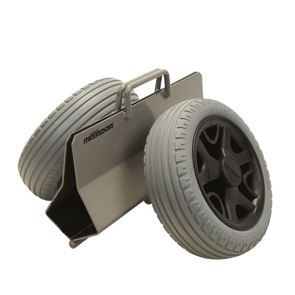 14185 Rouleur porte panneaux 125 mm avec roues increvable – Image 6