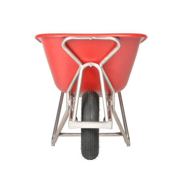16597 Profi-Max Wheelbarrow aluminum hdpe bin red - Billede 3