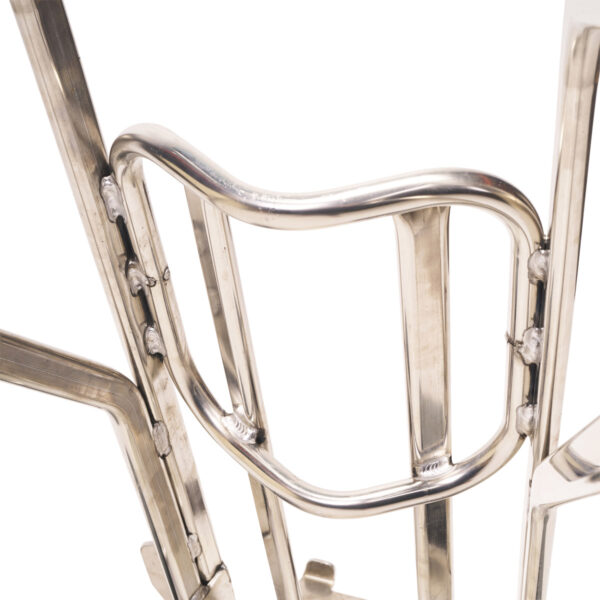 17441 Handtruck NST650 CT aluminium with fixed noseplate - Image 17