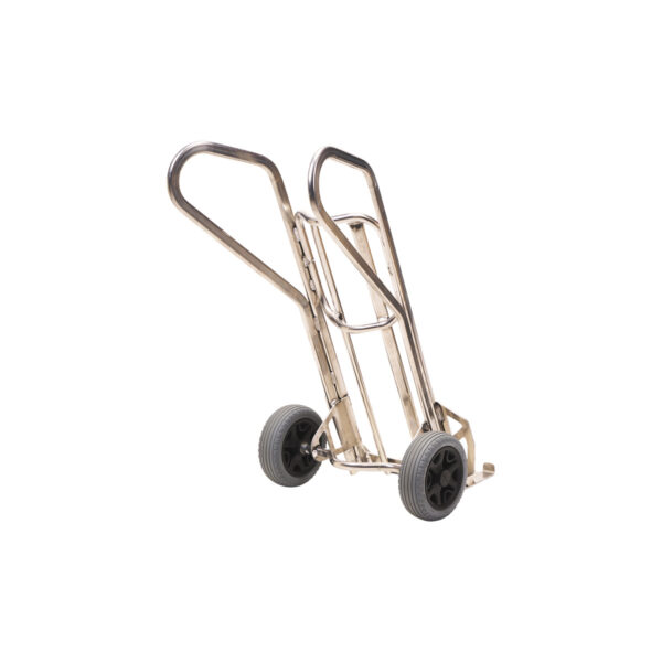 17441 Handtruck NST650 CT aluminium with fixed noseplate - Image 12