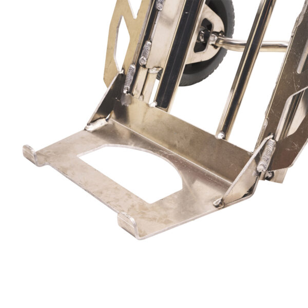 17441 Handtruck NST650 CT aluminium with fixed noseplate - Image 5