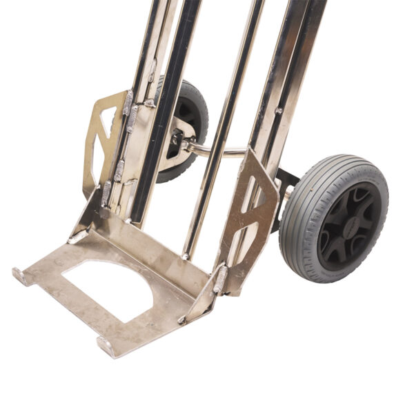 17441 Handtruck NST650 CT aluminium with fixed noseplate - Image 7