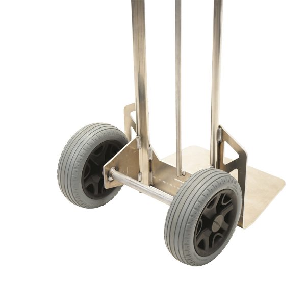 17915 Diable aluminium, roue anti crevaison, 200 kg – Image 3