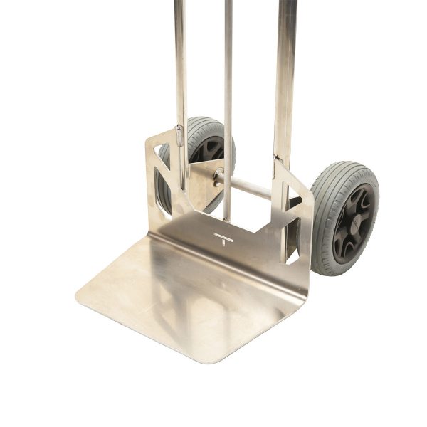 17915 Diable aluminium, roue anti crevaison, 200 kg – Image 4