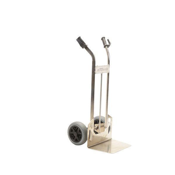 17915 Diable aluminium, roue anti crevaison, 200 kg