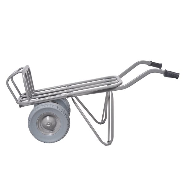 18351 Professionele (stenen) kruiwagen met stalen velg en 2 extra brede lekvrije banden - Afbeelding 3