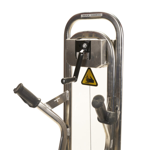 18782 Professional aluminum handtruck with lift system and stairguide - Image 4