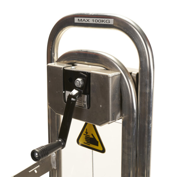 18782 Professional aluminum handtruck with lift system and stairguide - Image 5