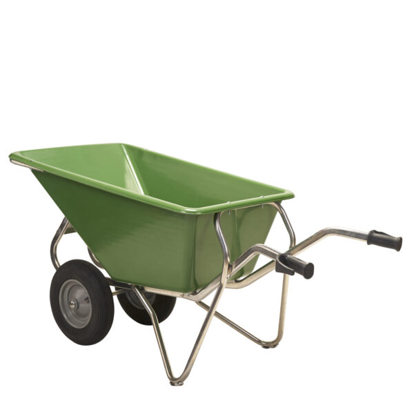 18885 NOKA-160-L4-2WI PP-ALU AGRI wheelbarrow with pneumatic tyres